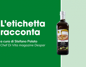 L'etichetta racconta: olio extravergine di oliva 100% italiano Despar Premium
